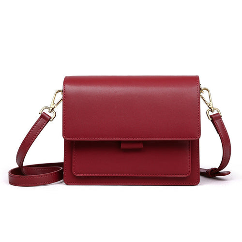 Casual Shoulder Bag — Genuine Leather